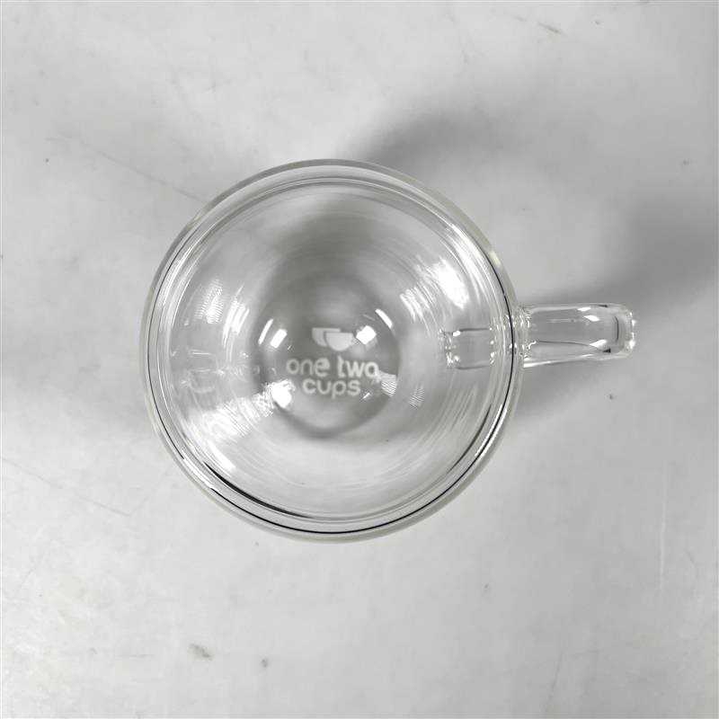 One Two Cups Cangkir Kopi Kaca Tahan Panas Double Wall Cup