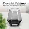 One Two Cups Gelas Kaca Aesthetic Kopi Teh Diamond Crystal Glass 310ml 