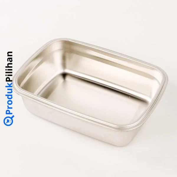 Lunch Box Stainless Steel Anti Tumpah - TaffHOME KT273 (Awet & Aman) - Image 6